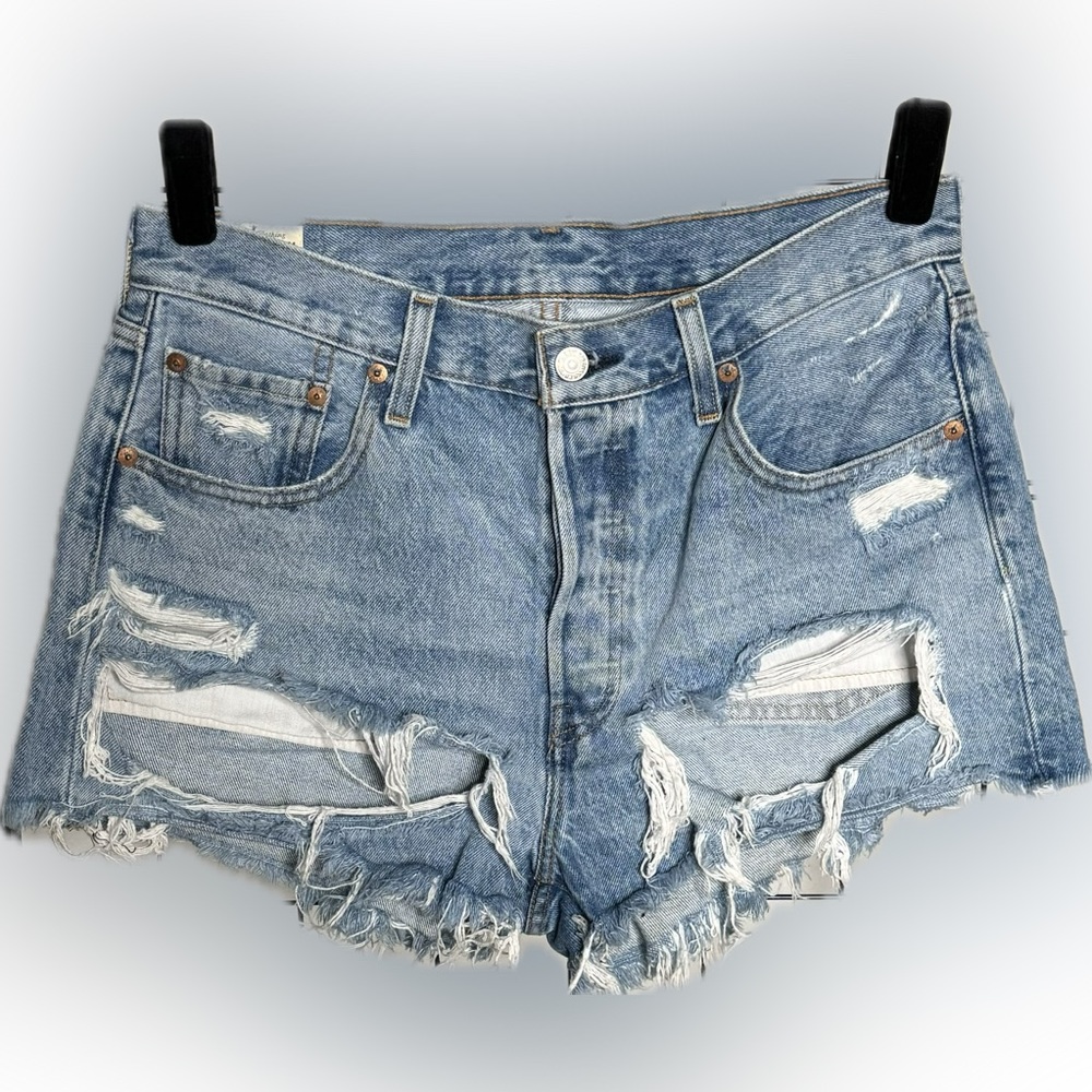 Levi’s Ripped Shorts